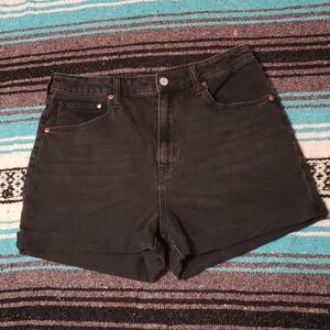 &DENIM Classic Black Women's Denim Shorts